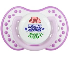 Empreinte My Identity Gambie Sucette LOVI Dynamic Blanc-mauve classique