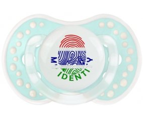 Empreinte My Identity Gambie Sucette LOVI Dynamic Retro-turquoise-lagon classique