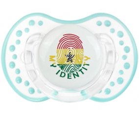 Empreinte My Identity Ghana Tétine LOVI Dynamic Retro-blanc-lagon classique
