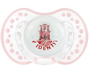 Empreinte My Identity Gibraltar Sucette LOVI Dynamic Retro-blanc-rose-tendre classique