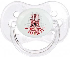 Empreinte My Identity Gibraltar Sucette Cerise Transparent classique