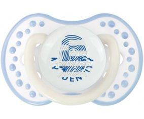 Empreinte My Identity Grèce Sucette LOVI Dynamic Blanc-cyan classique