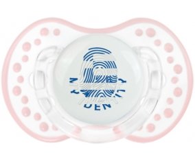 Empreinte My Identity Grèce Sucette LOVI Dynamic Retro-blanc-rose-tendre classique