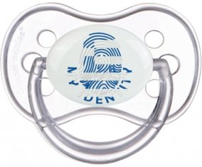 Empreinte My Identity Grèce Sucette Anatomique Transparente classique