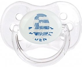 Empreinte My Identity Grèce Tétine Cerise Transparent classique