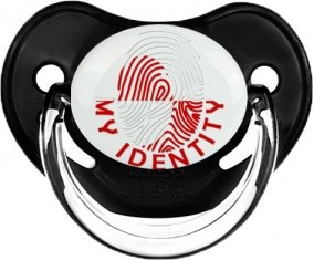 Empreinte My Identity Groenland Tétine Physiologique Noir classique
