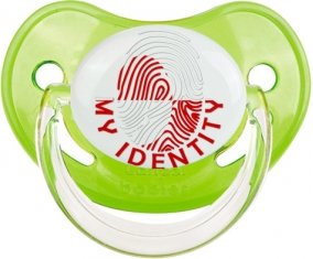 Empreinte My Identity Groenland Tétine Physiologique Vert classique