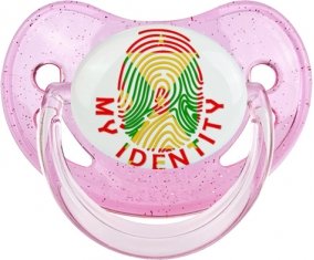 Empreinte My Identity Grenade Sucete Physiologique Rose à paillette