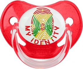 Empreinte My Identity Grenade Sucete Physiologique Rouge à paillette