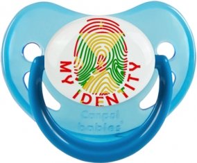 Empreinte My Identity Grenade Sucete Physiologique Bleue phosphorescente