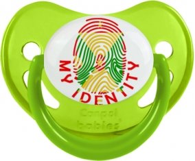 Empreinte My Identity Grenade Sucete Physiologique Vert phosphorescente