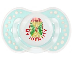 Empreinte My Identity Grenade Tétine LOVI Dynamic Retro-turquoise-lagon classique