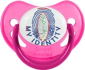 Empreinte My Identity Guam Sucette Physiologique Rose phosphorescente