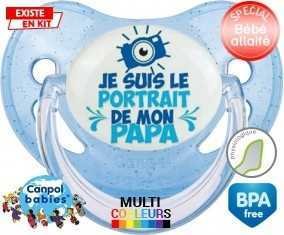 Je suis le portrait de mon papa style2: Sucette Physiologique-su7.fr