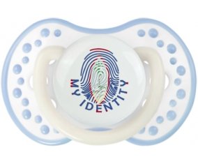Empreinte My Identity Guam Sucette LOVI Dynamic Blanc-cyan classique