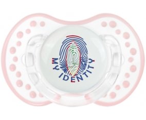 Empreinte My Identity Guam Sucette LOVI Dynamic Retro-blanc-rose-tendre classique
