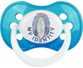 Empreinte My Identity Guam Sucette Anatomique Cyan classique