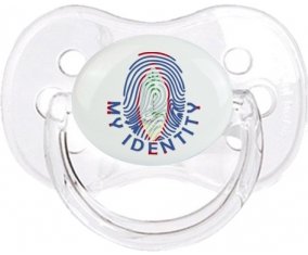 Empreinte My Identity Guam Tétine Cerise Transparent classique