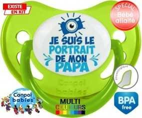 Je suis le portrait de mon papa style2: Sucette Physiologique-su7.fr
