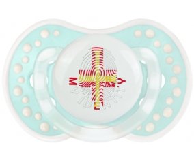 Empreinte My Identity Guernesey Tétine LOVI Dynamic Retro-turquoise-lagon classique