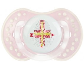 Empreinte My Identity Guernesey Tétine LOVI Dynamic Retro-rose-tendre classique