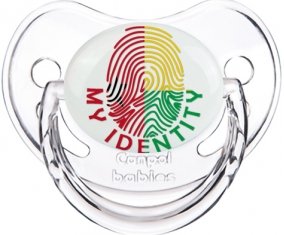 Empreinte My Identity Guinée Sucette Physiologique Transparent classique
