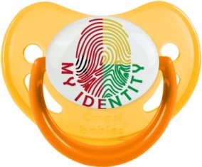 Empreinte My Identity Guinée Sucette Physiologique Jaune phosphorescente