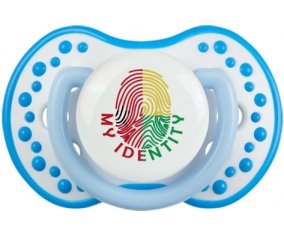 Empreinte My Identity Guinée Sucette LOVI Dynamic Blanc-bleu phosphorescente
