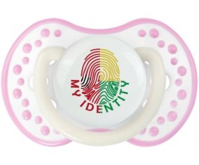 Empreinte My Identity Guinée Sucette LOVI Dynamic Blanc-rose phosphorescente