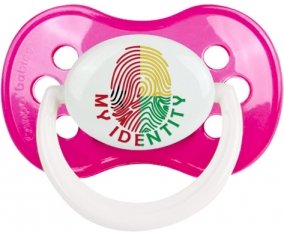 Empreinte My Identity Guinée Tétine Anatomique Rose foncé classique