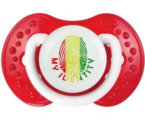 Empreinte My Identity Guinée Bissau Sucette LOVI Dynamic Blanc-rouge classique