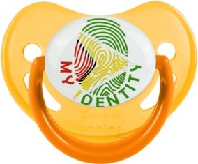Empreinte My Identity Guyane Tétine Physiologique Jaune phosphorescente