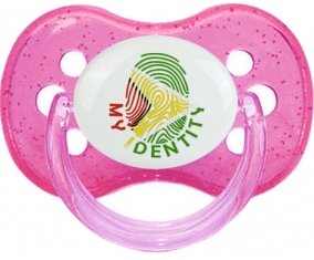 Empreinte My Identity Guyane Sucete Cerise Rose à paillette