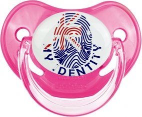 Empreinte My Identity Îles Heard et Mcdonald Sucette Physiologique Rose classique