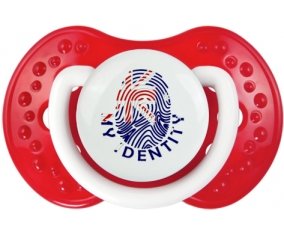 Empreinte My Identity Îles Heard et Mcdonald Sucette LOVI Dynamic Blanc-rouge classique