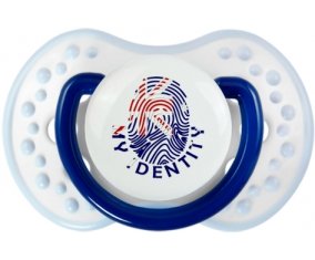 Empreinte My Identity Îles Heard et Mcdonald Sucette LOVI Dynamic Marine-blanc-bleu classique