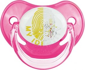 Empreinte My Identity Saint-Siège Sucette Physiologique Rose classique