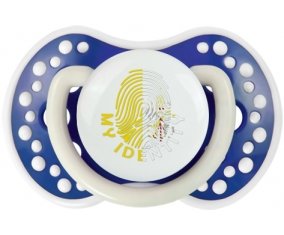 Empreinte My Identity Saint-Siège Sucette LOVI Dynamic Bleu-marine phosphorescente