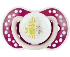 Empreinte My Identity Saint-Siège Sucette LOVI Dynamic Fuchsia phosphorescente
