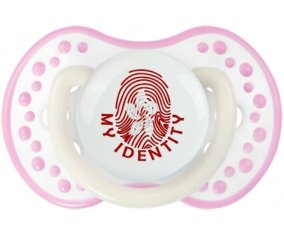 Empreinte My Identity Hong Kong Tétine LOVI Dynamic Blanc-rose phosphorescente