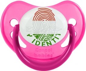 Empreinte My Identity Hongrie Sucette Physiologique Rose phosphorescente