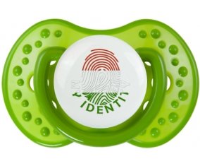 Empreinte My Identity Hongrie : Sucette LOVI Dynamic personnalisée