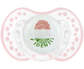 Empreinte My Identity Hongrie Sucette LOVI Dynamic Retro-blanc-rose-tendre classique