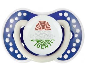 Empreinte My Identity Hongrie Sucette LOVI Dynamic Bleu-marine phosphorescente