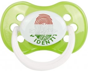 Empreinte My Identity Hongrie Tétine Anatomique Vert classique