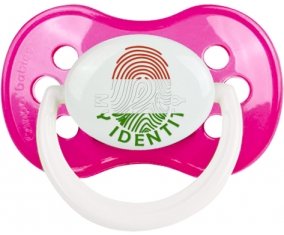 Empreinte My Identity Hongrie Tétine Anatomique Rose foncé classique