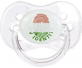 Empreinte My Identity Hongrie Sucette Cerise Transparent classique