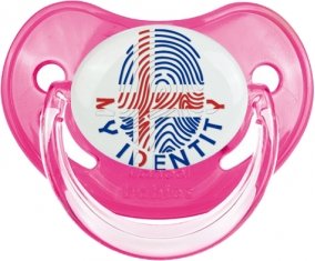 Empreinte My Identity Islande Sucette Physiologique Rose classique