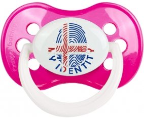 Empreinte My Identity Islande Sucette Anatomique Rose foncé classique