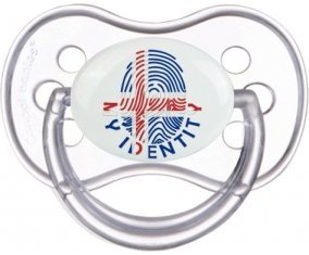 Empreinte My Identity Islande Sucette Anatomique Transparente classique